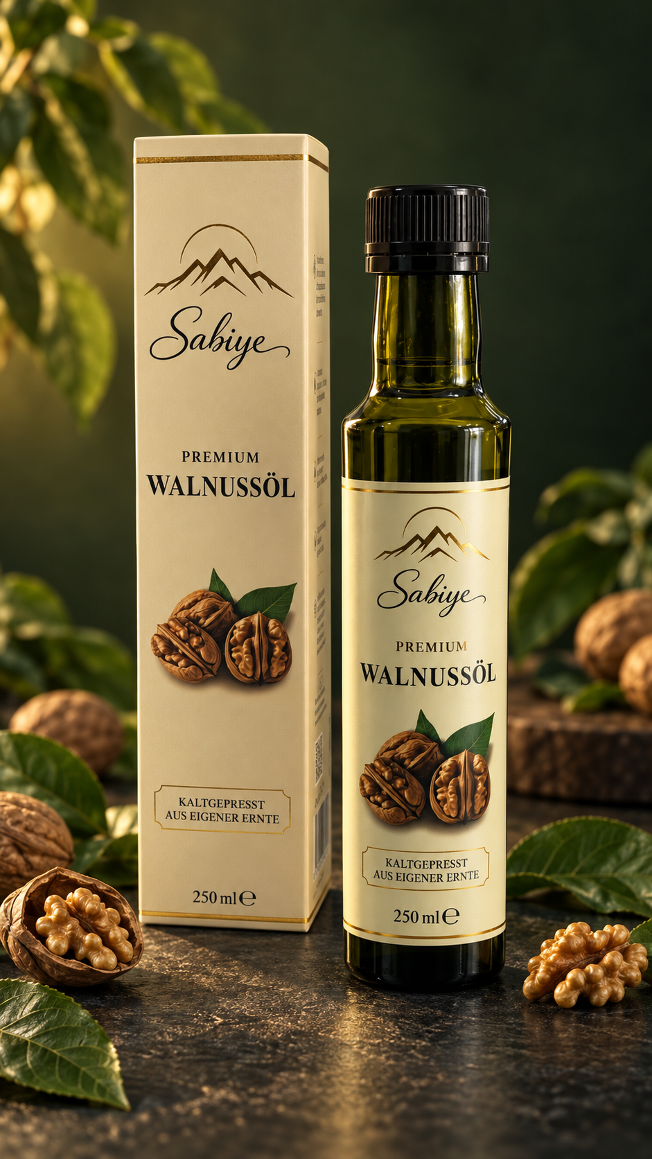 Sabiye Premium-Walnussöl - 250 ml
