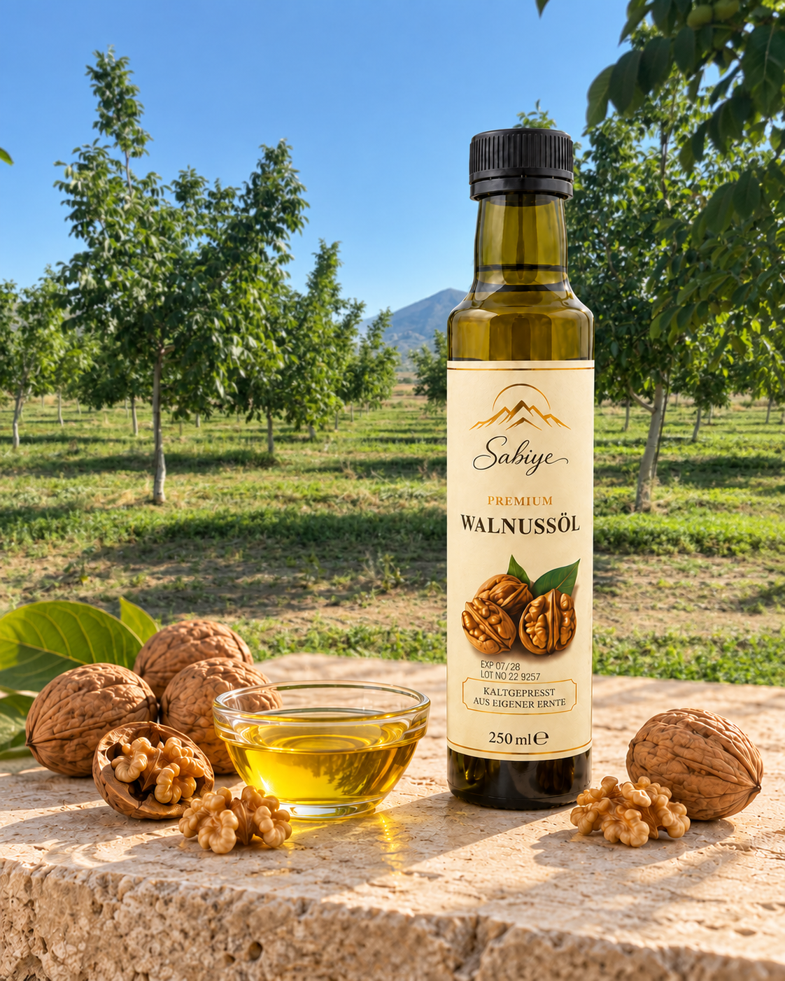 Sabiye Premium-Walnussöl - 250 ml